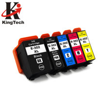 KingTech Compatible Ink Cartridge T302XL for Printer Epson Expression Premium XP-6000 with C, M, Y, B